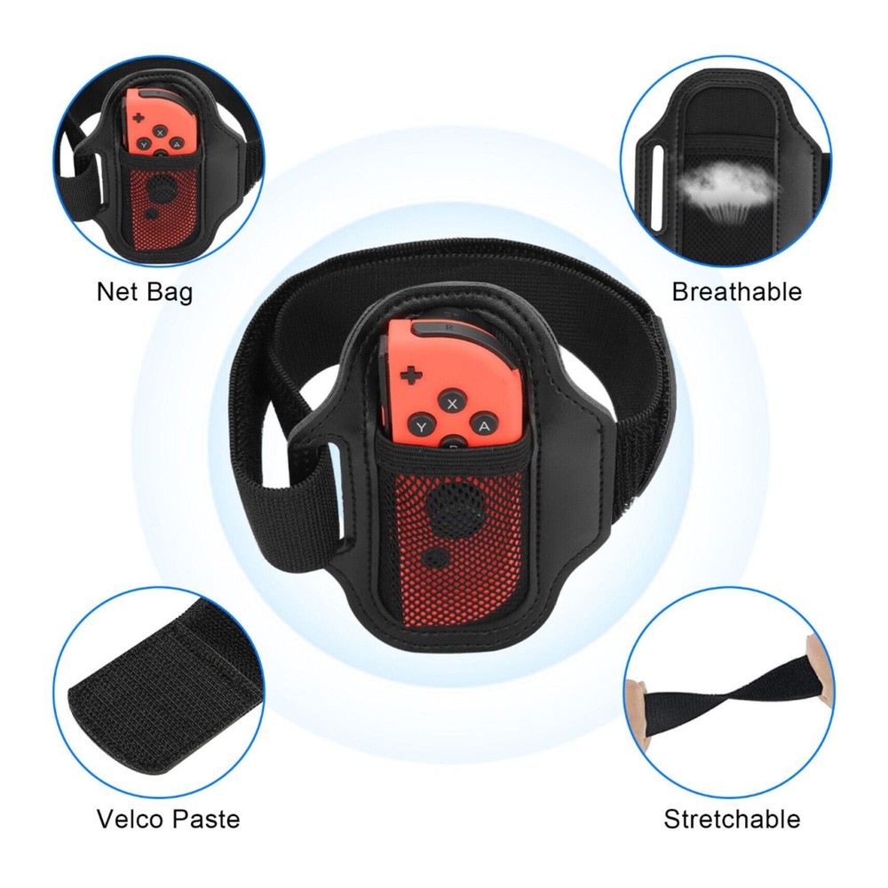 2Pcs Leg Straps For Nintendo Switch OLED Joy-Con Controller Ring For Adventure