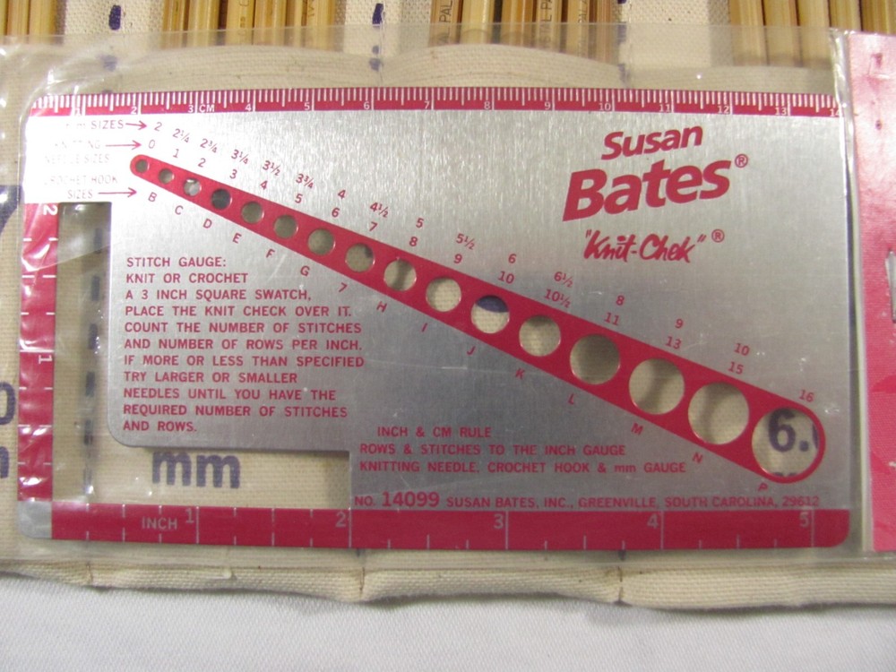 Doublepoints By Circular Solution Heavy Duty Canvas Carry/Hang Case w/Needles