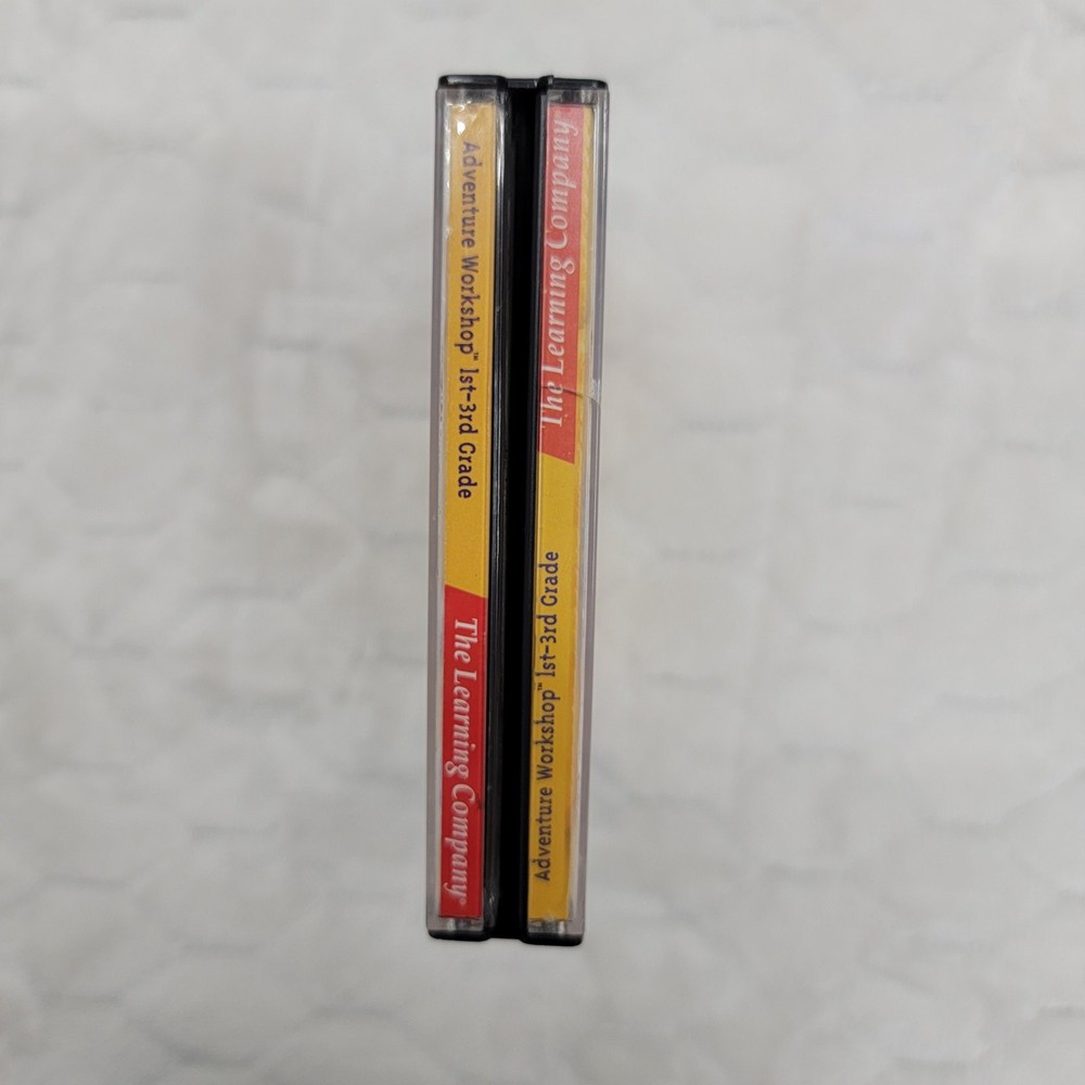 Adventure Workshop 1st-3rd Grade 3 PC CD-ROM Set Reader Rabbit ClueFinders Math