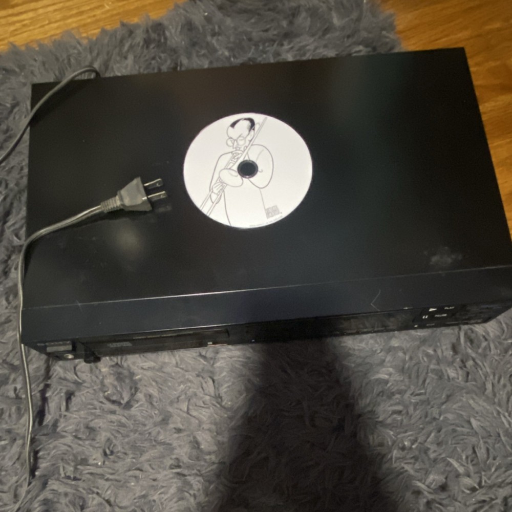 Sony CDP-55 Black CD Player