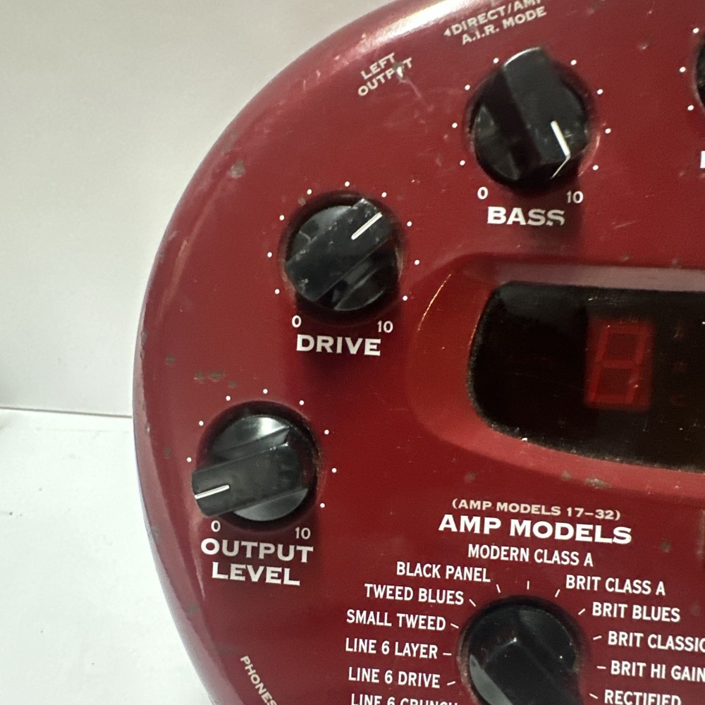 Line 6 POD 2.0 Multi-Effects Guitar Effect Pedal