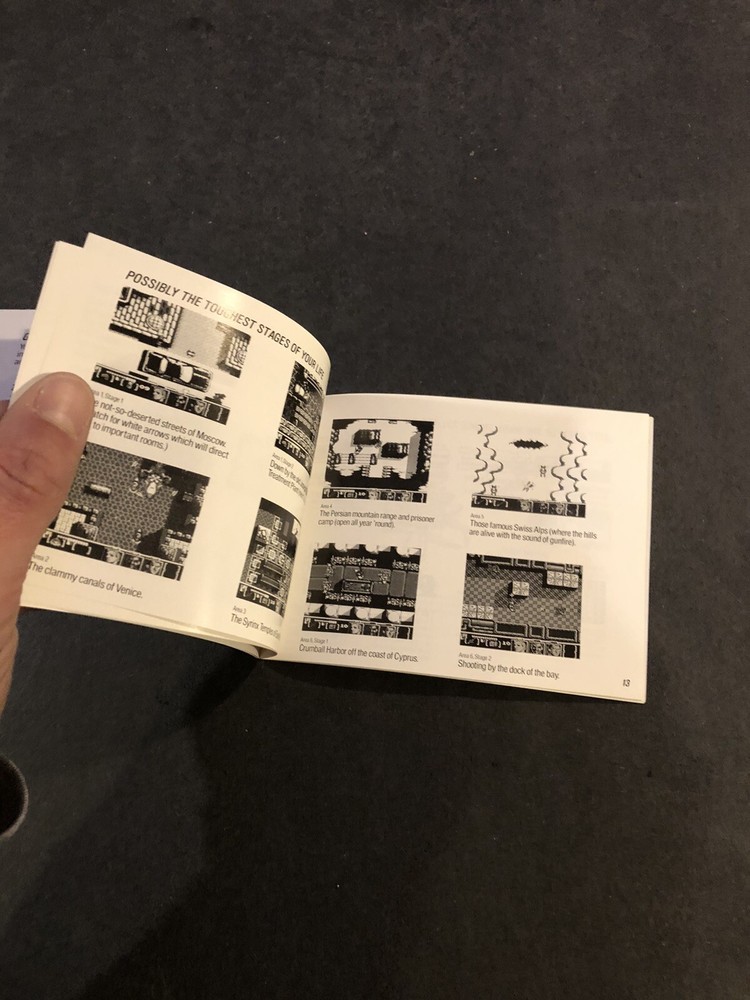 mission impossible nes manual