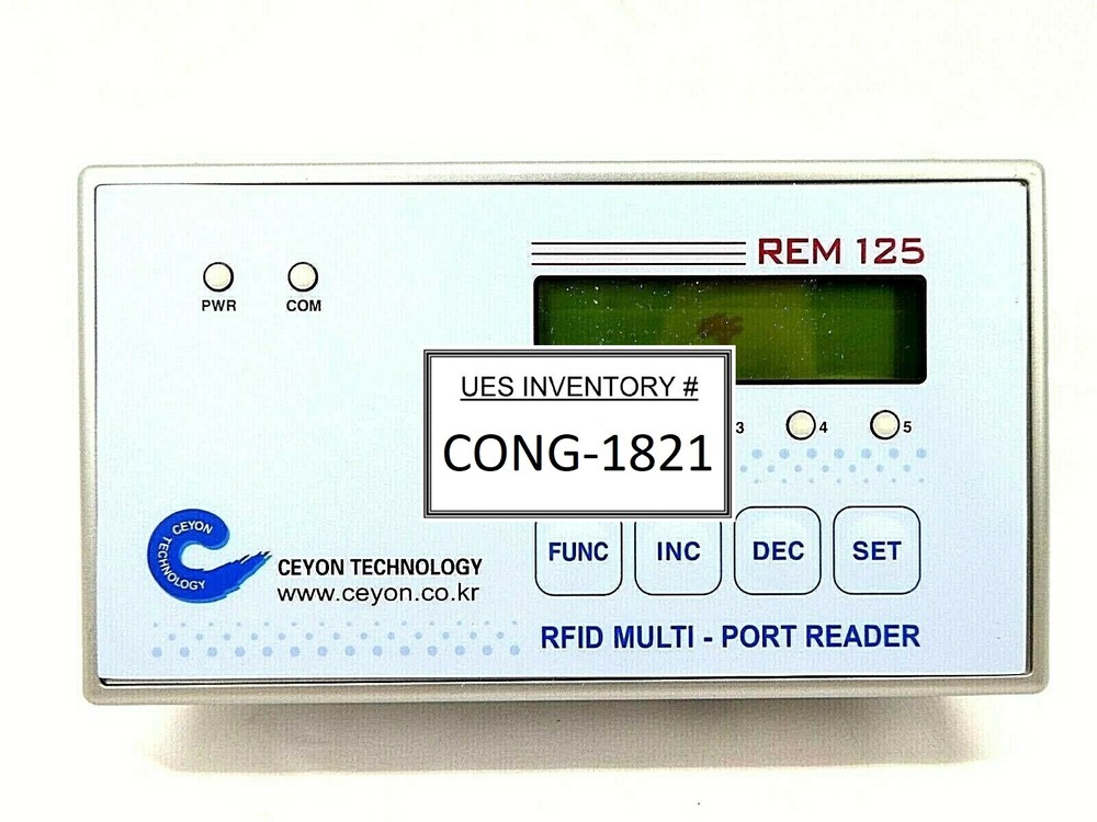 Ceyon Technology REM125-5 RFID Multi-Port Reader REM 125 Display Spot Working