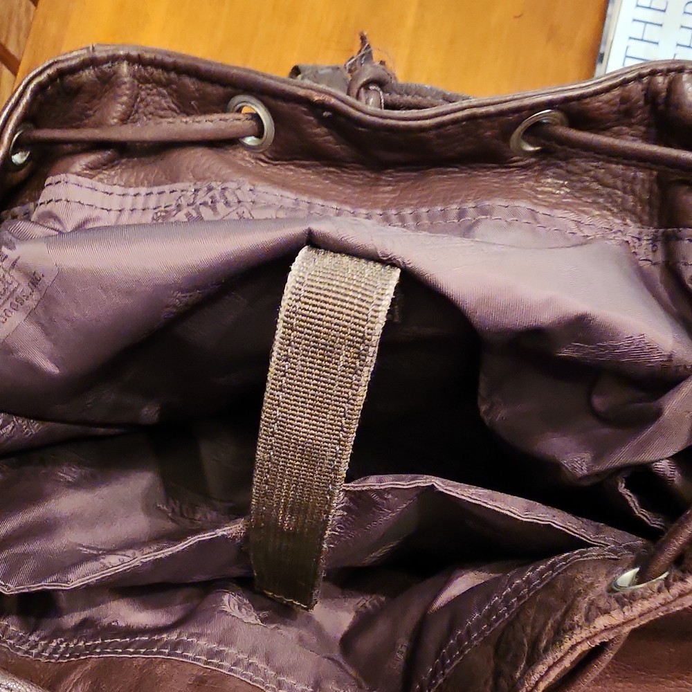 Canyon Outback Leather Goods Brown Backpack