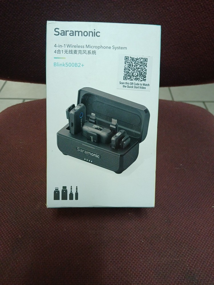 🔥New Saramonic Blink 500 B2+ Micro 2-Person Digital Wireless Microphone System