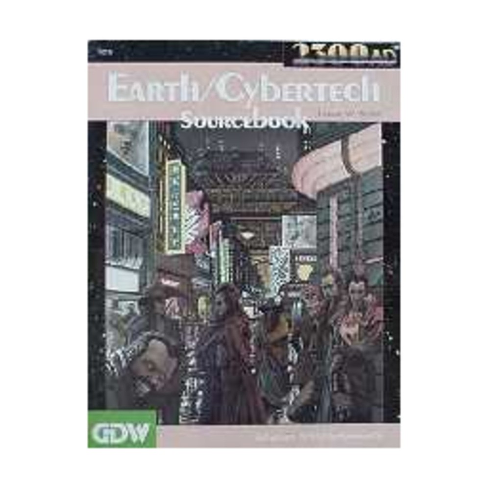 GDW 2300AD Earth/Cybertech Sourcebook VG+