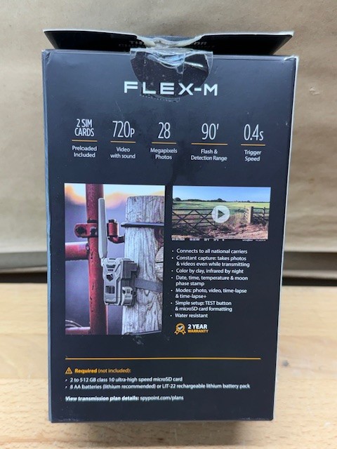 SPYPOINT FLEX-M Cellular Trail Camera