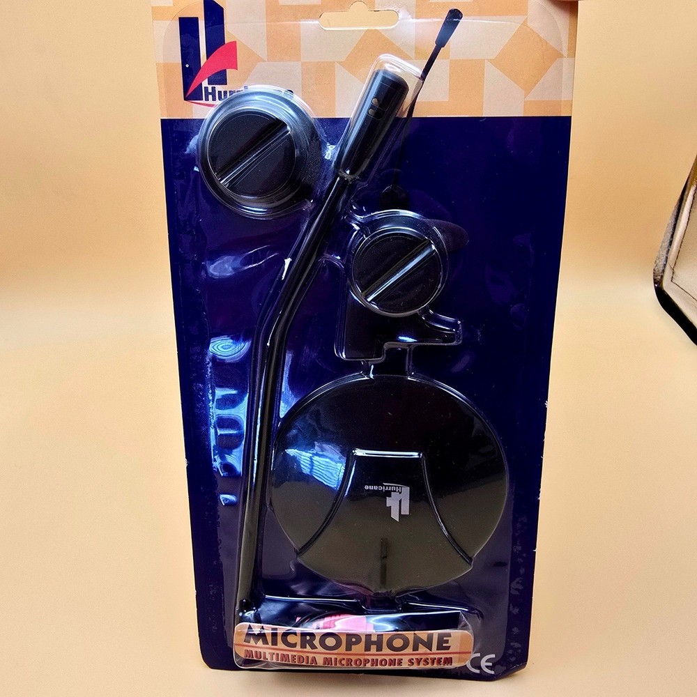 Hurricane Multimedia Microphone System for Computer PC Laptop with Stand Mounts