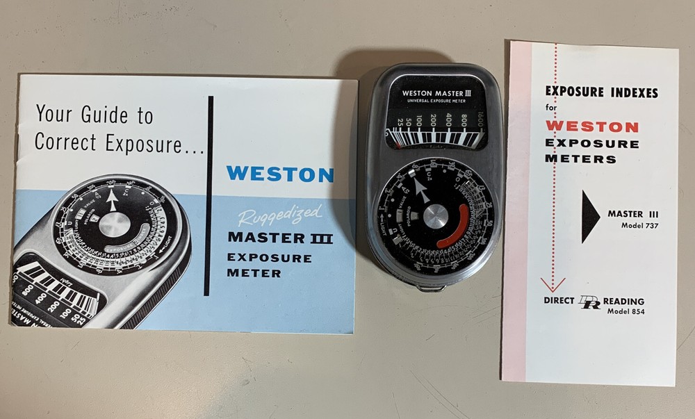Weston Master III Exposure Meter