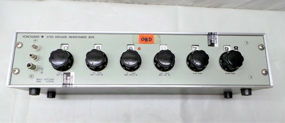 YOKOGAWA 2793 DECADE RESISTANCE BOX.