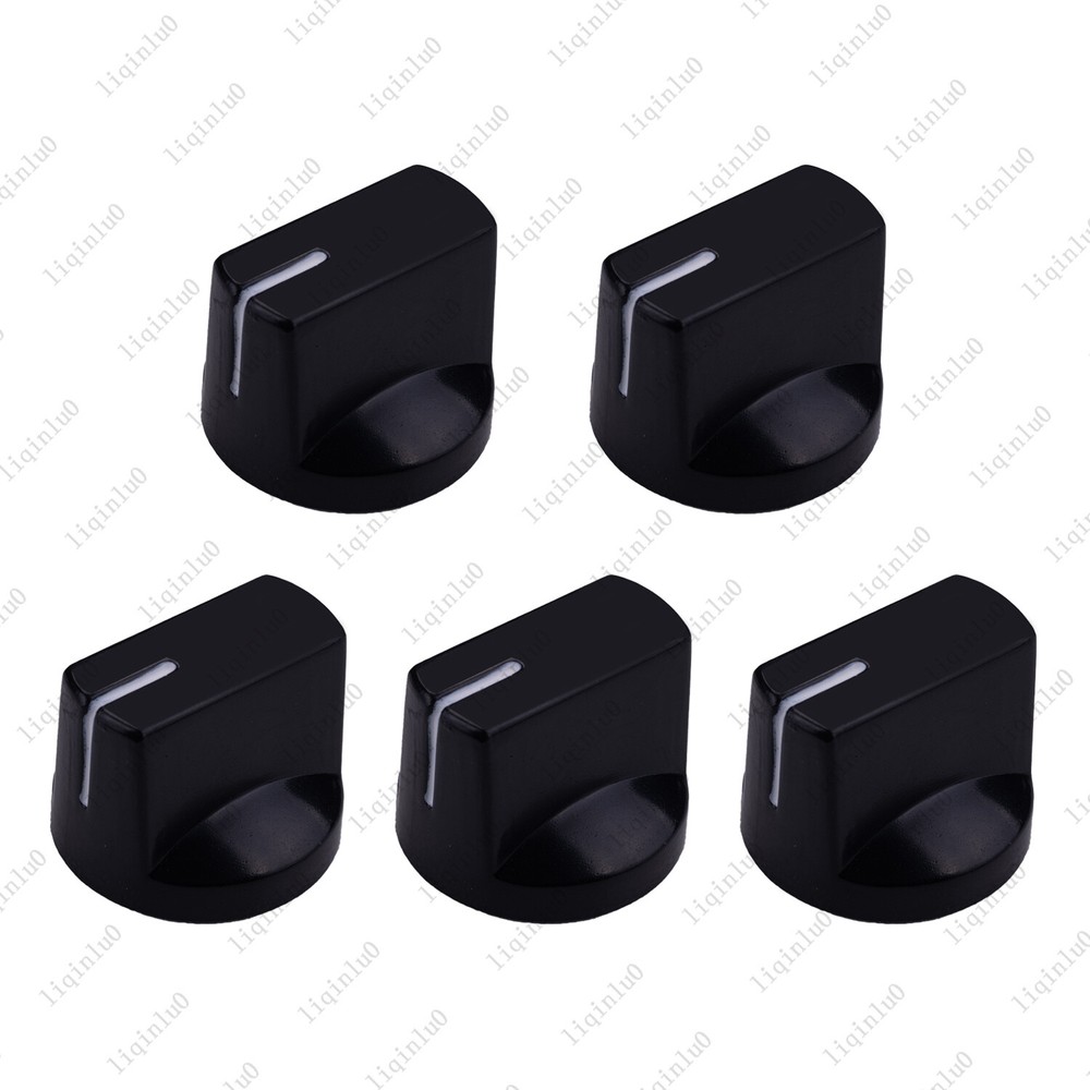 1/5/10 Pieces Plastic Flat Flush Head Guitar AMP Effect Pedal/Pointer Knobs