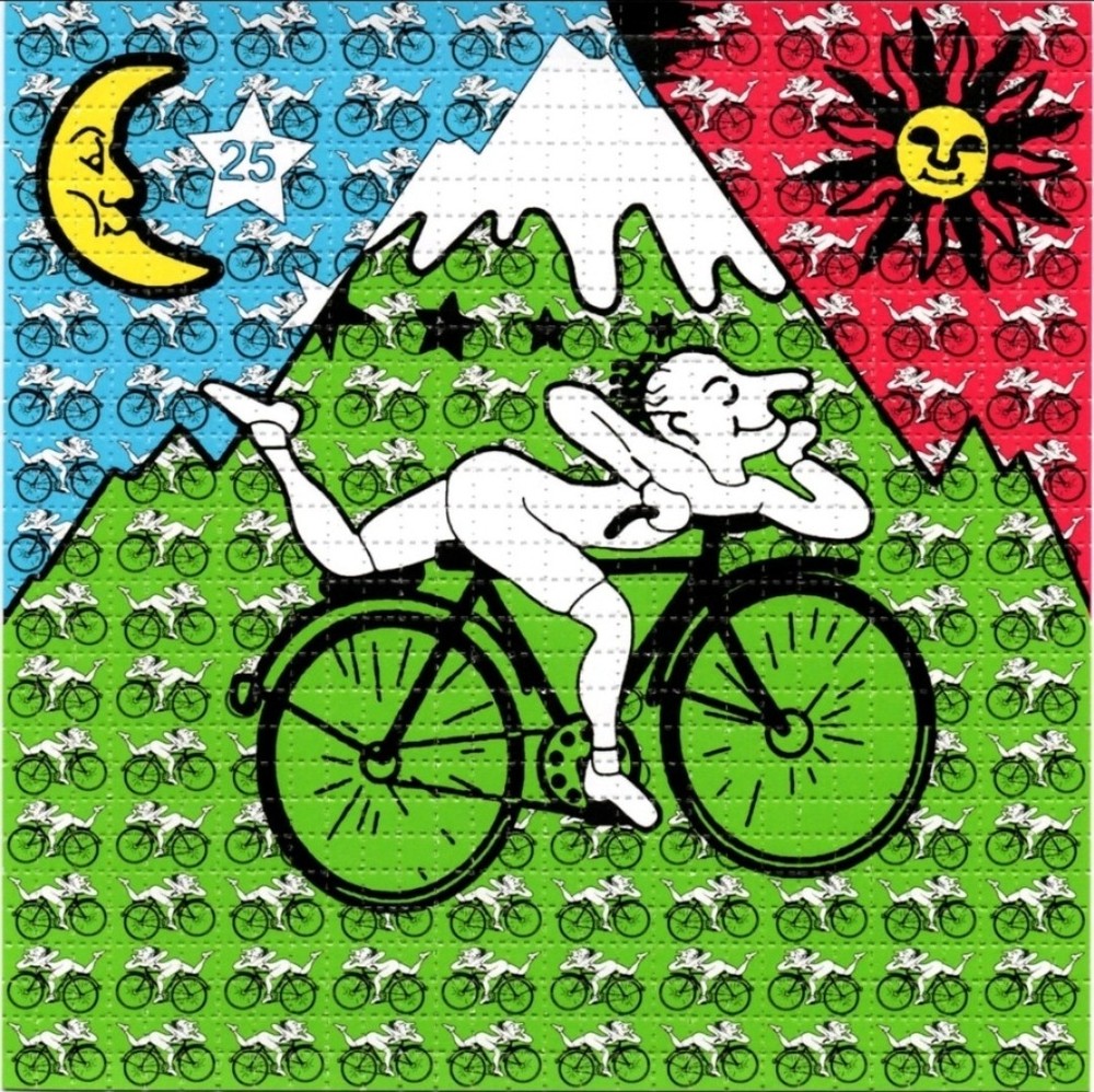 Bicycle Day Sticker