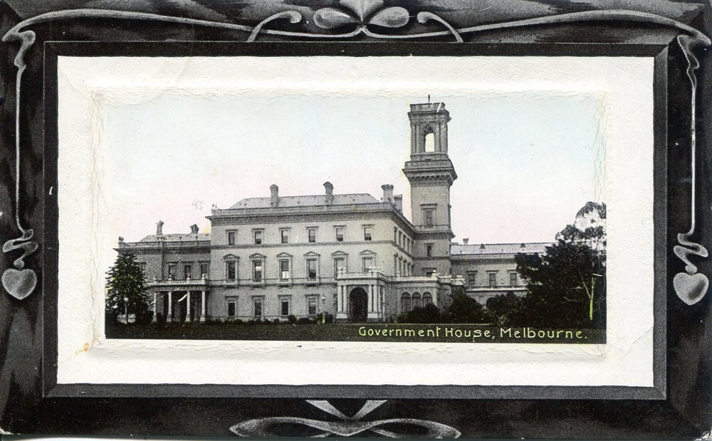 Government House, Melbourne - Postcard