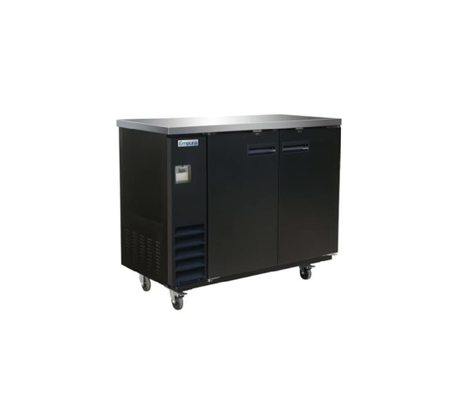 49" Back Bar Cooler Cabinet with Two-Swing Solid Doors | Commercial Refrigerator