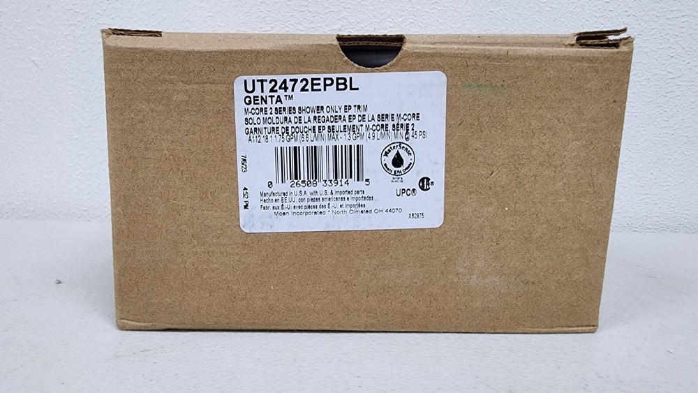 Moen UT2472EPBL - Shower Only Showers