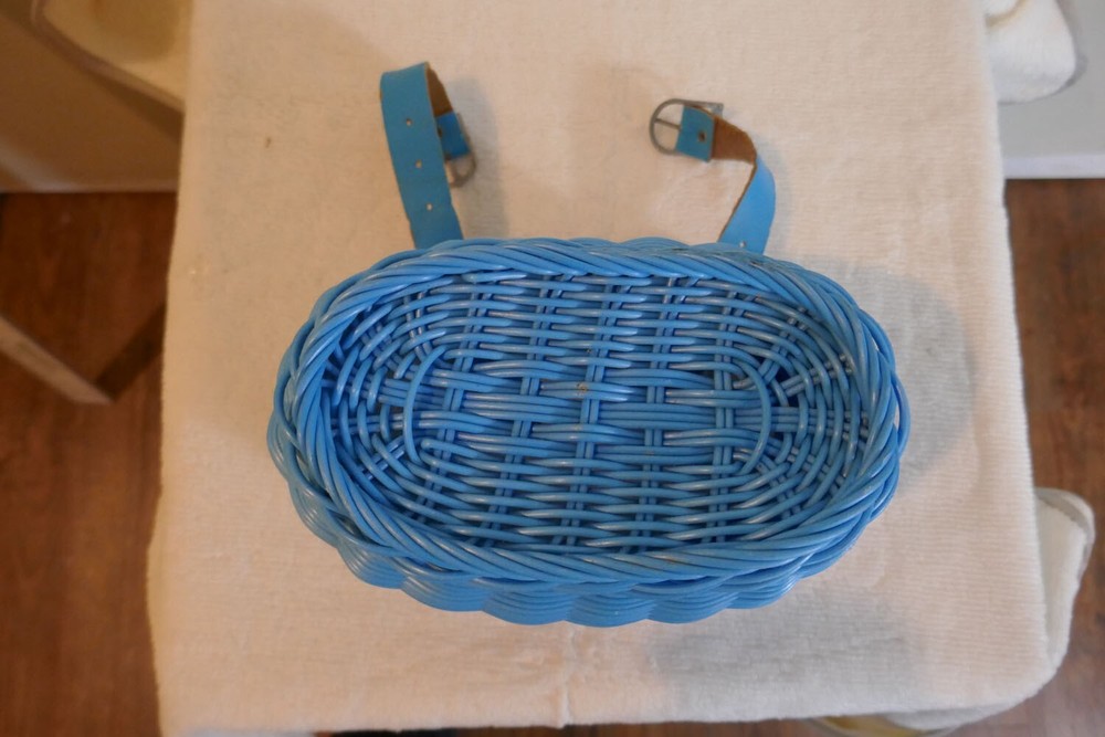 Willow Bicycle Basket Arts and Crafts Attach to Handlebar Multi Usage Durable