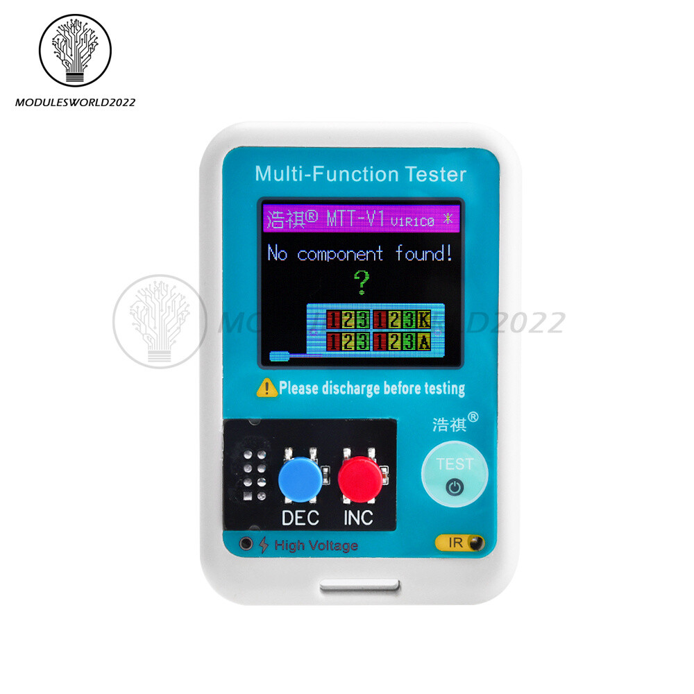 Multi-function MTT-V1 High Precision Transistor Tester Diode Capacitor Resistor