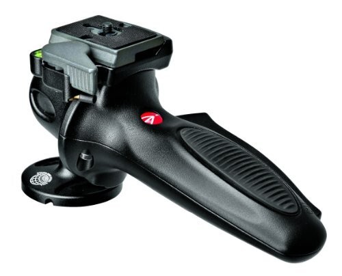 Manfrotto 327RC2 Light Duty Grip Ball Head With Quick Release, Black