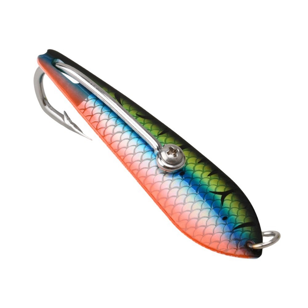 Spanish Mackerel Lure Trolling Jig Stainless Steel Sharpened Hook Point