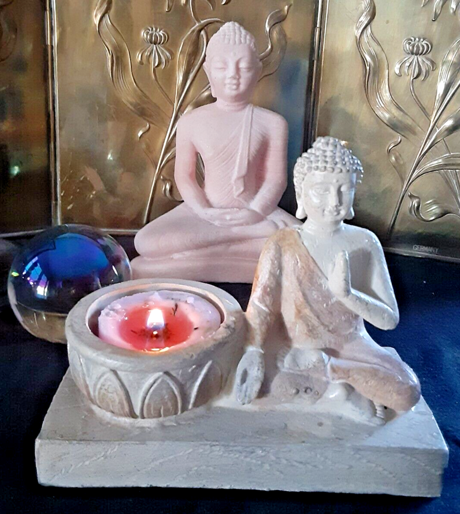Open Crown Chakra 3rd Eye Psychic Intuitive Mediumship Ability Haunted Statue