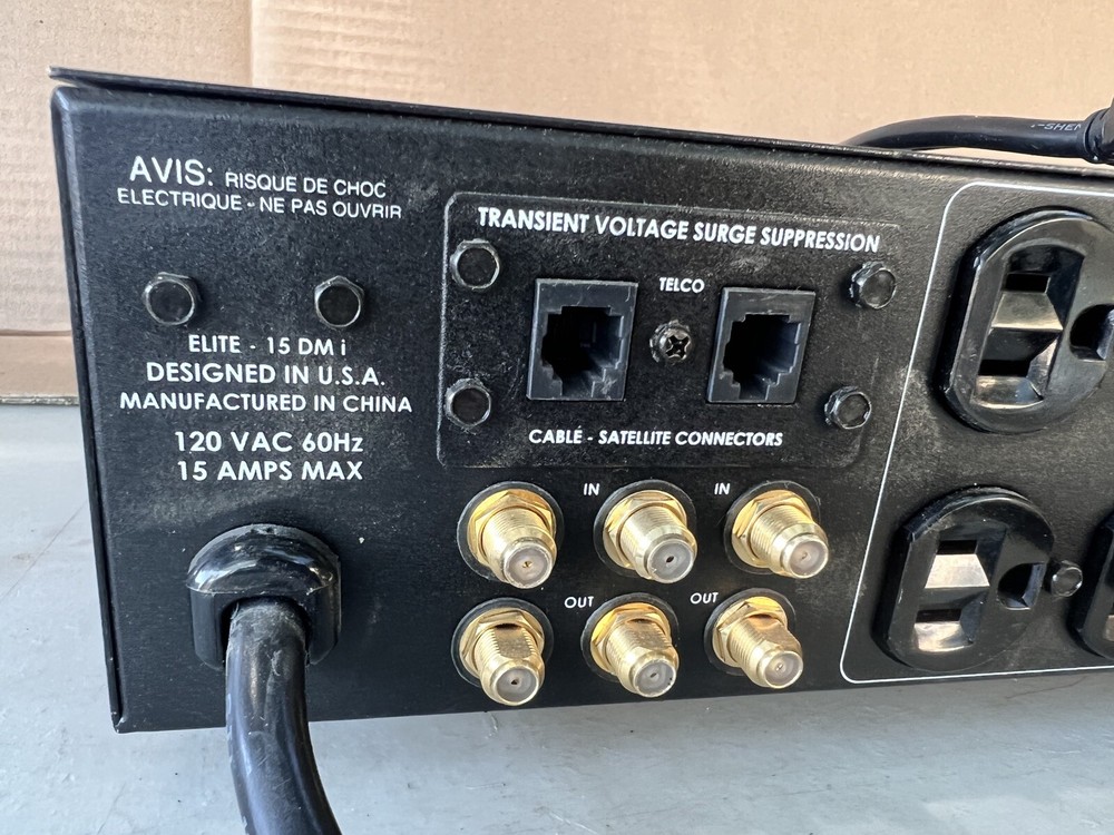 IXOS XHP770 Professional Power Conditioner & Surge Protector