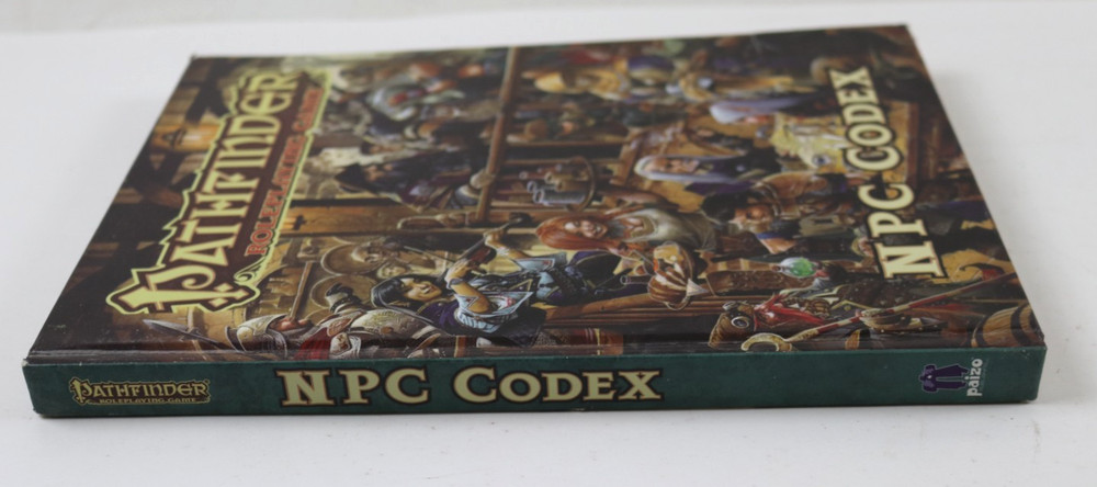 Pathfinder NPC Codex, 1st Print Hardcover Good Condition