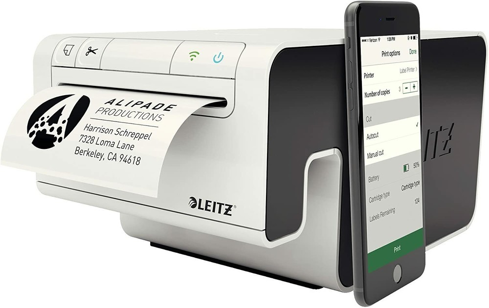 Brand New LEITZ ICON SMART LABELING SYSTEM WIRELESS PRINTER 70013000 200 label/m