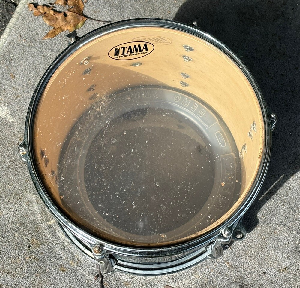 Tama Superstar Hyperdrive 12” Tom Drum Trans Blue Worn