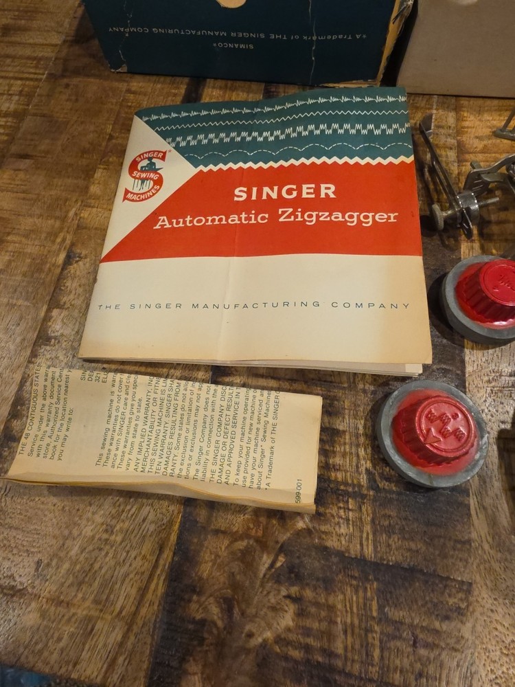 Singer Automatic Zigzagger Sewing Machine Attachment