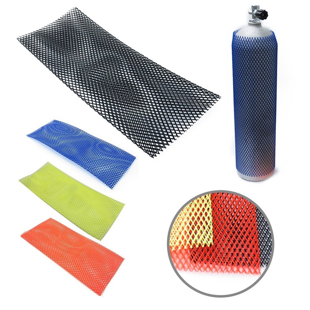 Easily Adjustable Scuba Cylinder Mesh Cover Tailored to Your Gear Needs