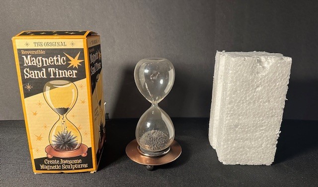 The Original Reversable Magnetic Sand Timer Westminster NIB