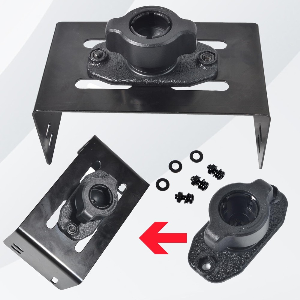 Universal Mobile Transceiver Holder Mount, Ball Joint Connector Socket Replac...