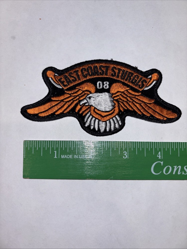 East Coast Sturgis 2008 Embroidered Patch