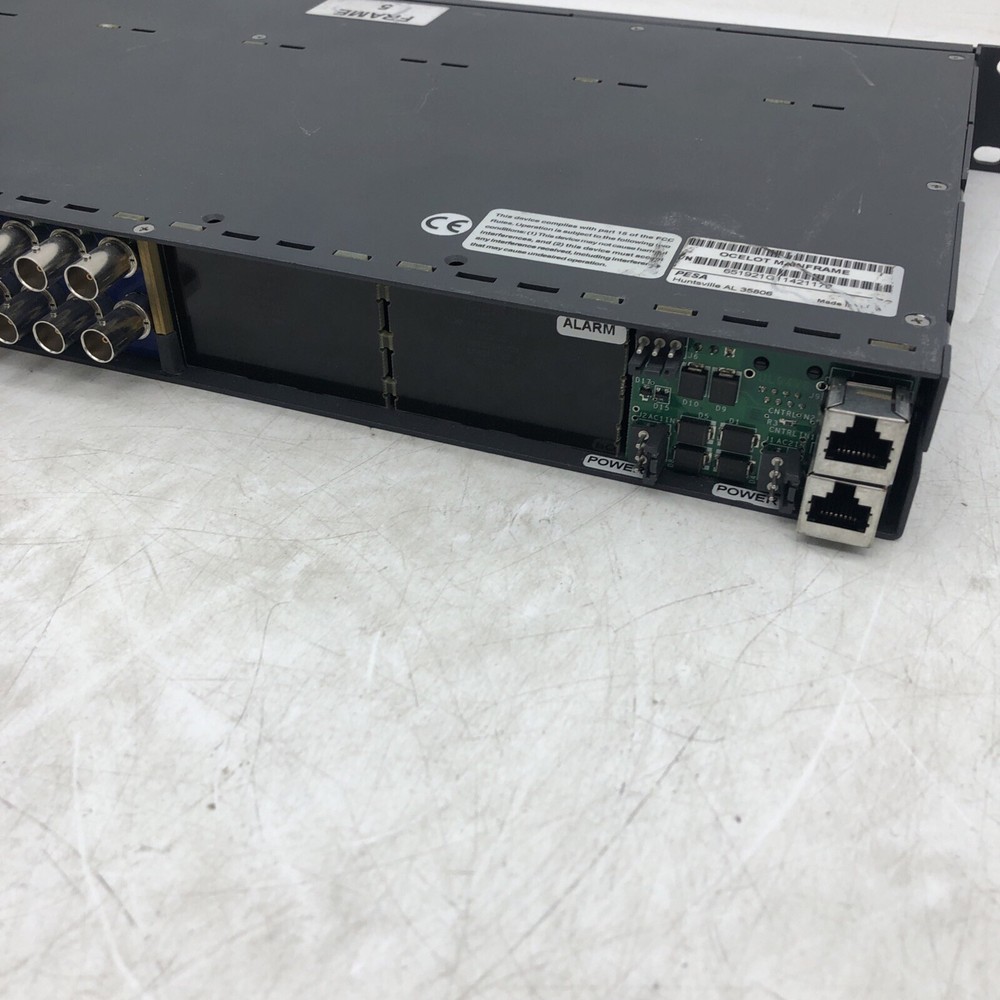 PESA Mainframe Assy Ocelot 3 Analog Video Switch UNTESTED READ