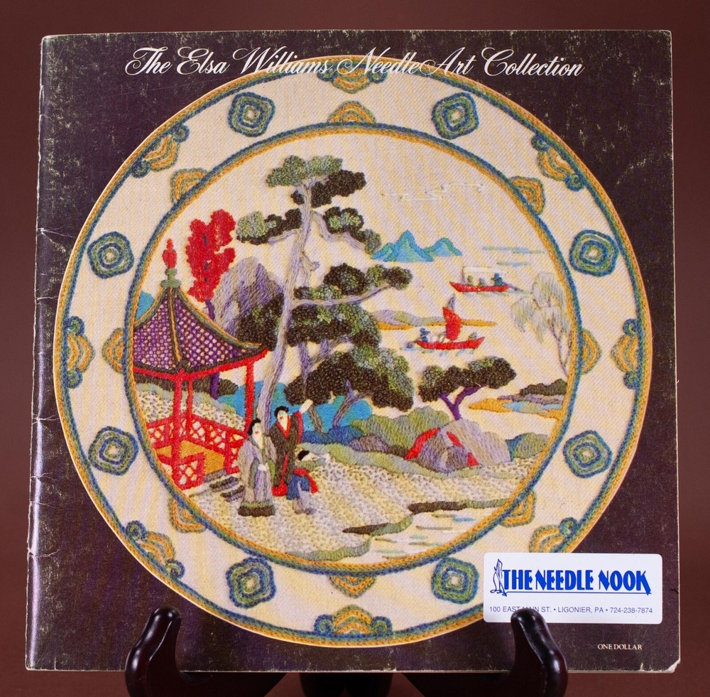 Vtg Elsa Williams Needle Art Collection Catalog 1977