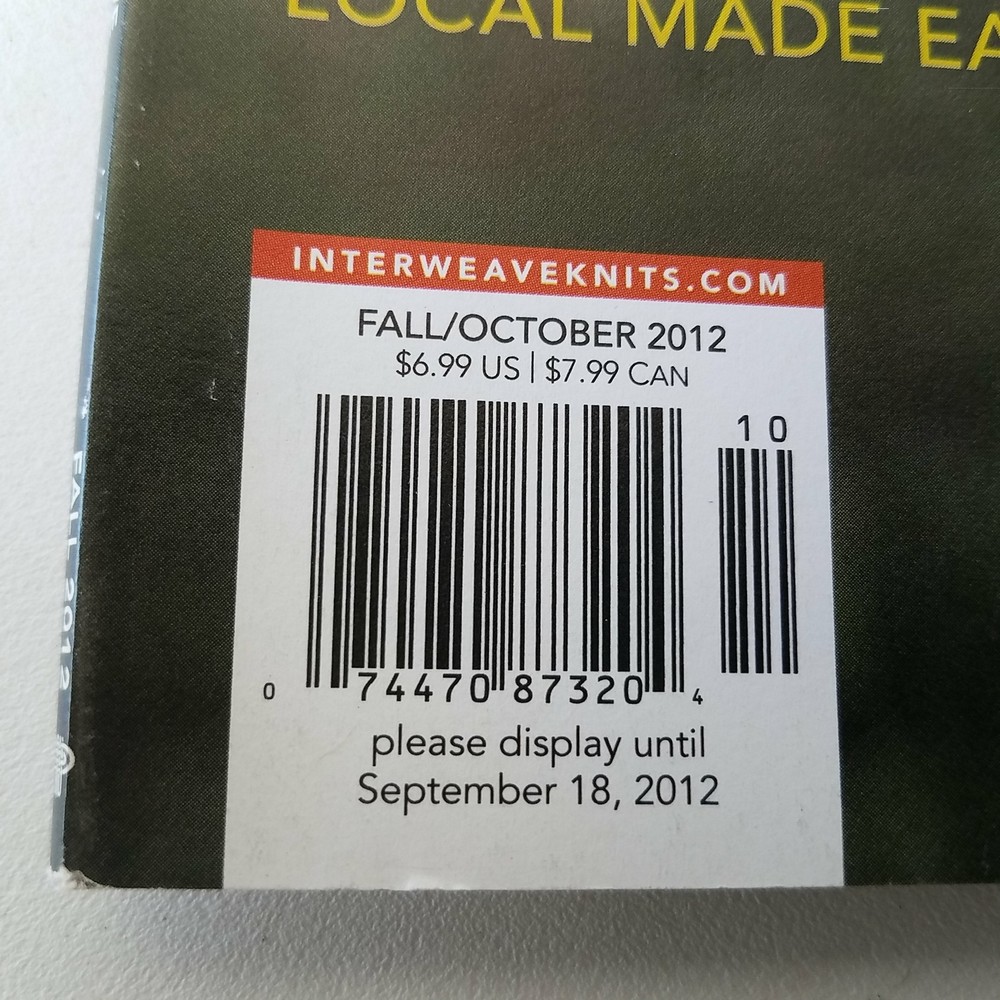 Interweave Knits Fall 2012 Volume XVII Number 3