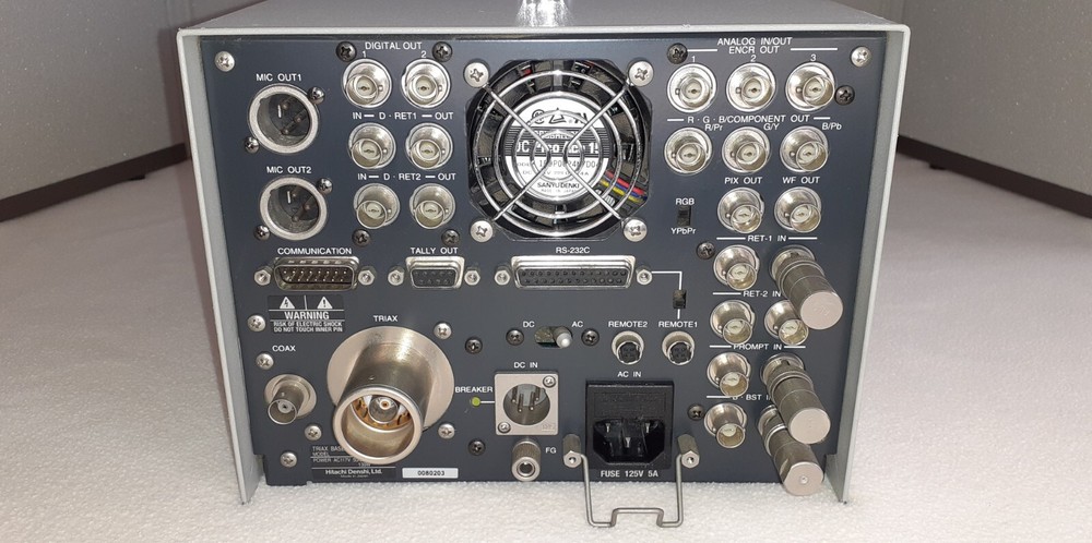 Hitachi Triax Base Station TU-Z3 & Camera Control Panel RC-Z3