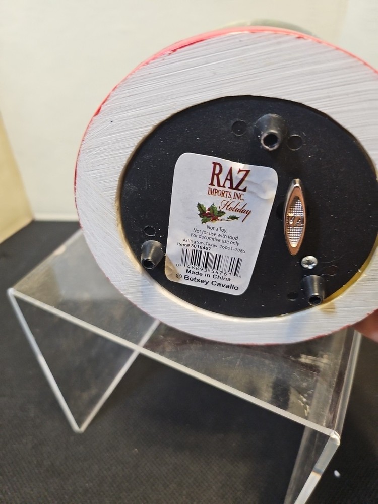 raz imports snow globe