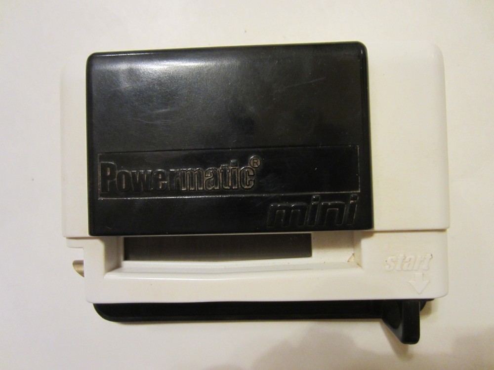 Powermatic Mini Manual Tube Injector White Cigarette Rolling Machine