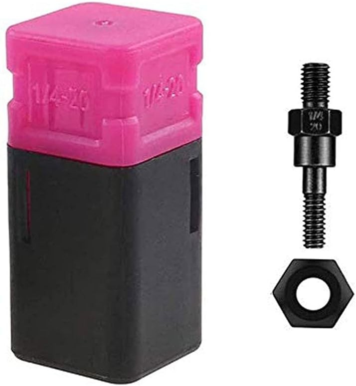 1/4-20 Rivet Nut Tool Tip, Replacement Mandrel 1/4", Pink