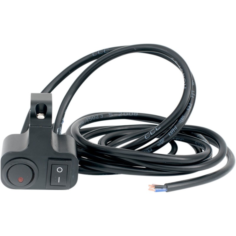 RIVCO PRODUCTS Handlebar Mounted Dual Switch - Black - EC110