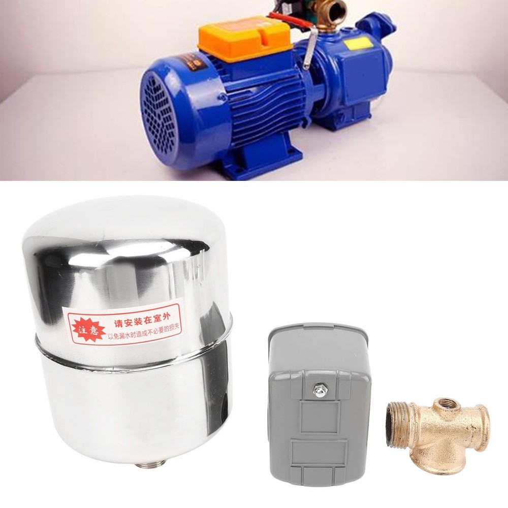 Automatic Water Pump Pressure Control Switch Kit For Self-Priming Pumps Use