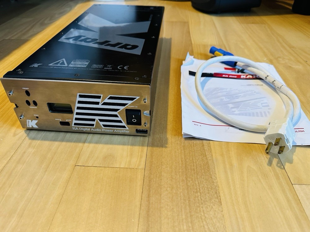 K-Array KA10 Digital Power Amplifier Nice Condition Made In Italy 🇮🇹