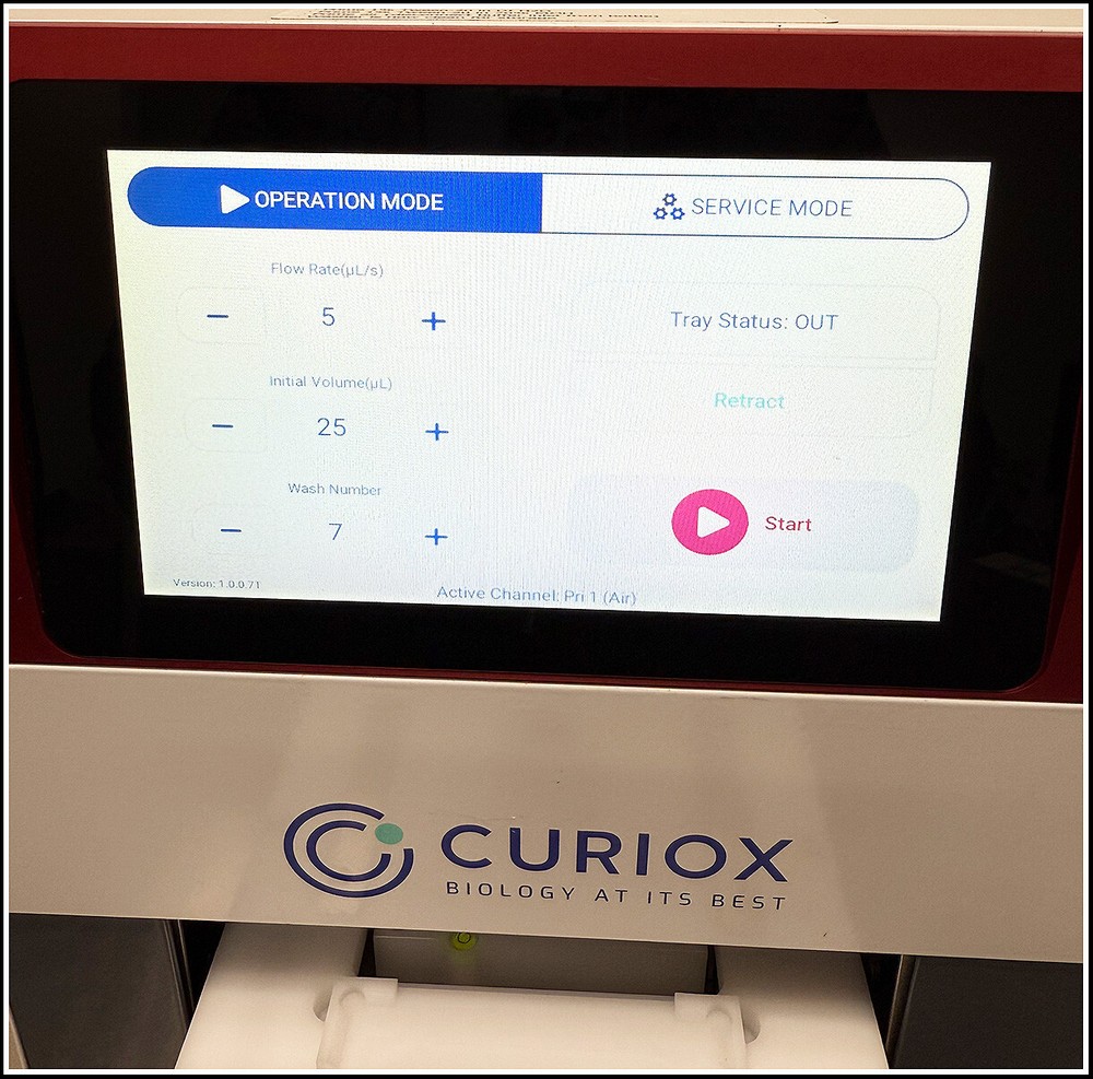 Curiox Laminar Wash HT2000 Station 96 with Buffer Exchanger HT