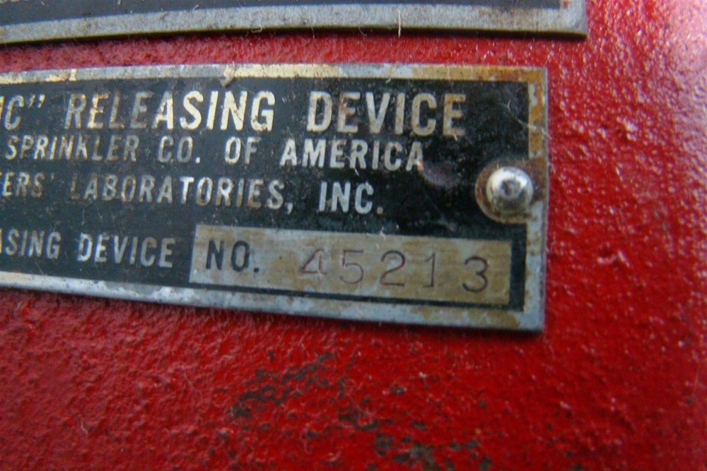 Automatic Release Sprinkler Co. 75-59 45213