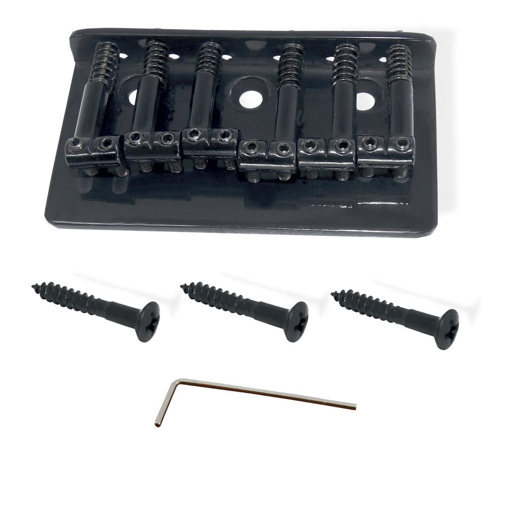 Bridge Hardtail 54mm Spread String top mount Black 2 1/8 080635BK
