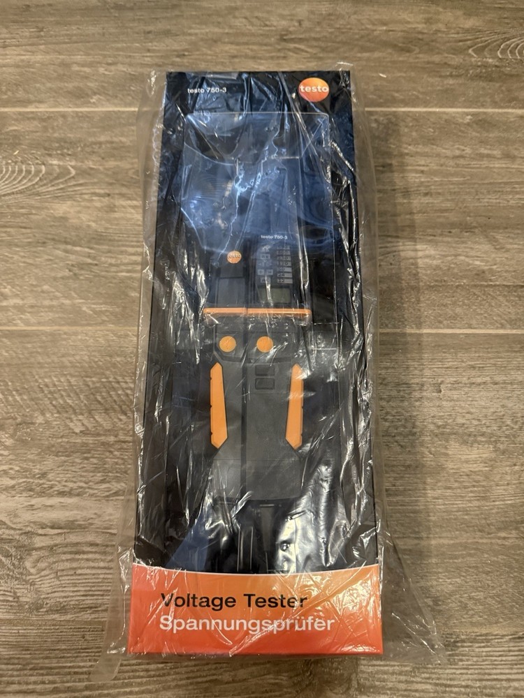 Testo 750-3 Digital Voltage, Continuity, Phase Sequence Tester with GFCI Test