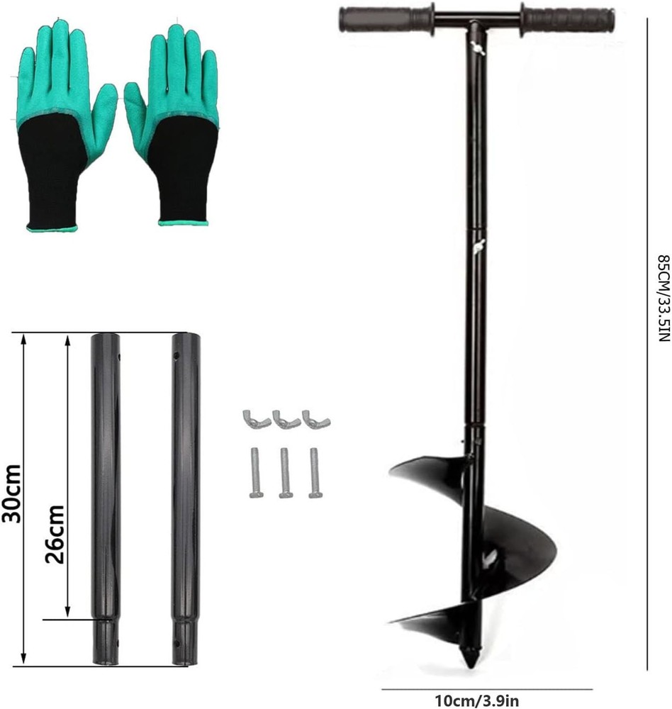 Compost Turning Tool,Compost Stirring Tool,Compost Aerator Tool Turner & Mixing