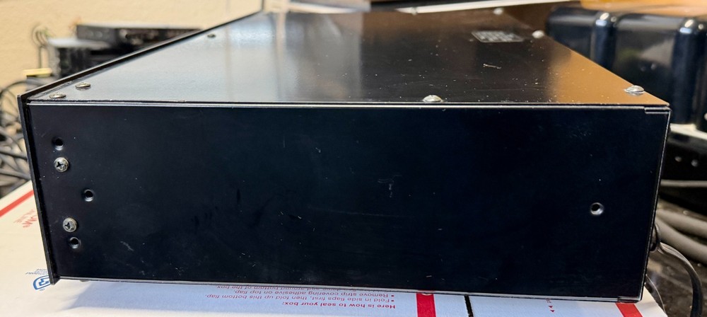 Numark EQ 2600 Tone Computer Display Stereo Frequency Equalizer Tested SEE VIDEO