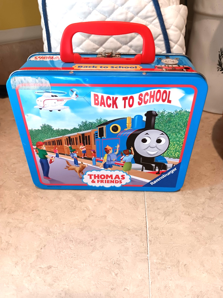Thomas & Friends Back To School Tin Lunch Box Thomas the Train Engine Plus More